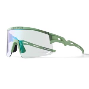 Winddichte Selbsttu00f6nende und Polarisierte Radbrille - Gru00fcn