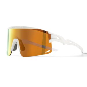 Winddichte Selbsttu00f6nende und Polarisierte Radbrille - Polarisierend-Weiu00df
