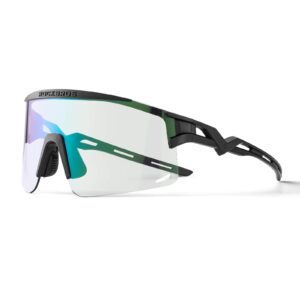 Winddichte Selbsttu00f6nende und Polarisierte Radbrille - Schwarz