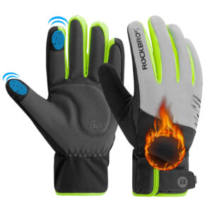 Winter Fahrradhandschuhe Touchscreen Warm Winddicht - M