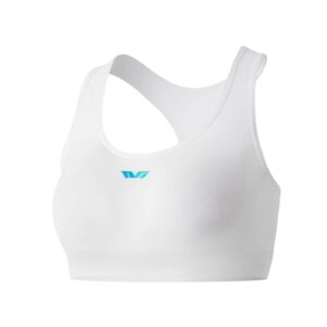 TVI Damen u00c4rmelloses Radtrikot Fahrradweste Sommer Integrierter BH-Einsatz Atmungsaktiv - Weiu00df / L