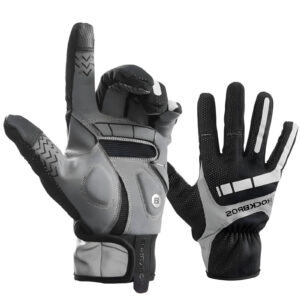 Winddichte Wu00e4rme-Touchscreen-Fahrradhandschuhe - EU L / Asian XL