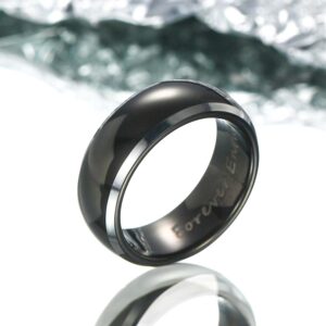 【Paar】Schlichter Wolfram Ring - Denker