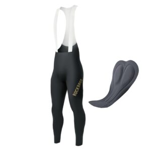 Tru00e4gerhose Fahrradhose Herren Gepolstert, Atmungsaktive Schnelltrocknend - L
