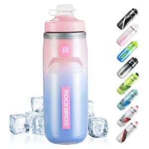 Trinkflasche Fahrrad 620 ml 5 H Ku00fchlenhalten - Rosa