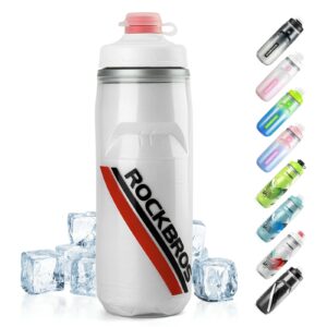 Trinkflasche Fahrrad 620 ml 5 H Ku00fchlenhalten - Weiu00df