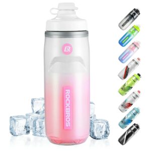 Trinkflasche Fahrrad 620 ml 5 H Ku00fchlenhalten - Weiu00df