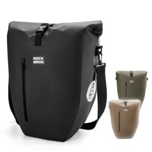 15L-20L Fahrrad Gepu00e4cktru00e4gertasche 3-in-1 - Schwarz