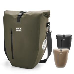 15L-20L Fahrrad Gepu00e4cktru00e4gertasche 3-in-1 - Gru00fcn