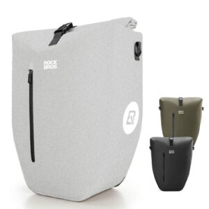 15L-20L Fahrrad Gepu00e4cktru00e4gertasche 3-in-1 - Vollreflektierend