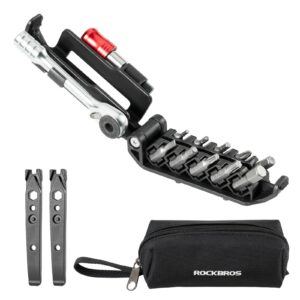 10-in-1 Fahrrad-Multitool mit Ratsche und Reifenhebern