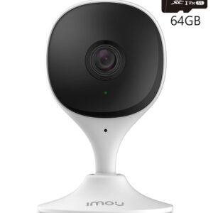 IMOU Cue 2C WiFi Sicherheitsüberwachung Smart Kamera, FHD 1080p / + 64GB Speicherkarte