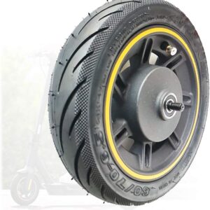 Zubehör für Räder von Elektrorollern, Kompatibel mit dem Vorderrad des Max G30-Scooters, Original-Vorderradbaugruppe, Anti-Rutsch-Reifen + Räder