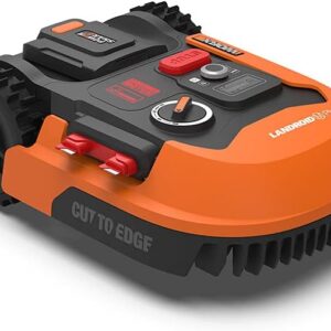WORX Landroid Plus WR167E Mähroboter mit Begrenzungskabel für Gärten bis 700m² (AIA Navigation, App Steuerung, schwimmendem Mähwerk - max Steigung: 35%, Schnittbreite 18cm, Schnitthöhe 30-60 mm)