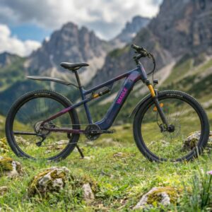 Vakole EMT29 29-Inch Full Suspension Electric Mountain Bike, 250W Motor, 48V 14.4Ah Battery, 12-Speed, Torque Sensor