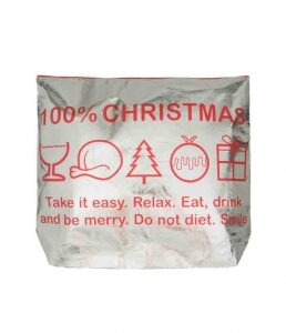 "Geschenkverpackung für Weihnachten"