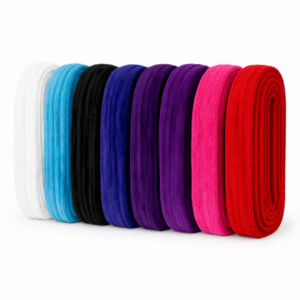 "Badjas ceintuur velours - diverse kleuren-wit"