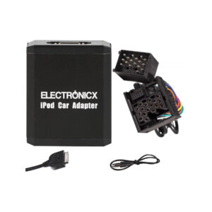 Adapter AUX iPhone iPad iPod CD Wechsler BMW, Mini, Land Rover Rundpin ? Auto Radio Adapter iPhone iPad iPod ? Versand DE