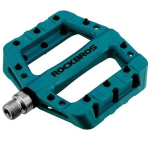 ROCKBROS Fahrradpedale 9/16 Zoll MTB Pedale mit 3 Bearing aus Nylon - Blau