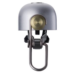 ROCKBROS Vintage Fahrradklingel Handklingel 4 Farben - Silber