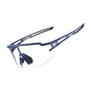 Unisex Fahrrad-Sonnenbrille mit Starkem UV-Schutz - Blau