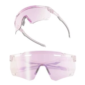 Ultraleichte und Selbsttu00f6nende Fahrradbrille (UV400) - Lila
