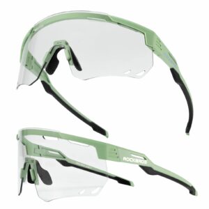 Ultraleichte und Selbsttu00f6nende Fahrradbrille (UV400) - Gru00fcn Antibeschlag