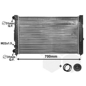 Van Wezel Wasserk?hler Audi A4 A6 Skoda Superb VW Passat Variant