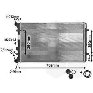 Van Wezel Wasserk?hler Audi A3 TT Seat Toledo Skoda Octavia VW Golf Polo