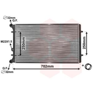 Van Wezel Wasserk?hler Audi A3 TT Seat Leon Skoda Octavia VW Bora Golf IV