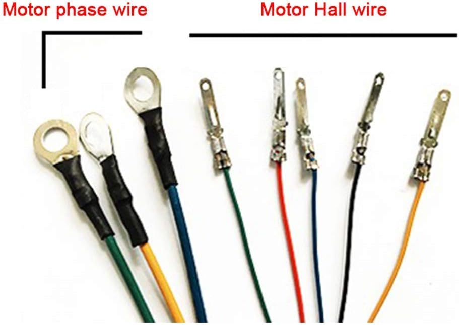 Zubehör Für Elektroroller 10-Zoll-Bürstenlose Bürstenlose Hall Aus Reinem Kupfer Silent Motor Hub Elektromotorrad 72-V-Antriebsmotor Modifikation Trommelbremsscheibe, Tragbar – Bild 3