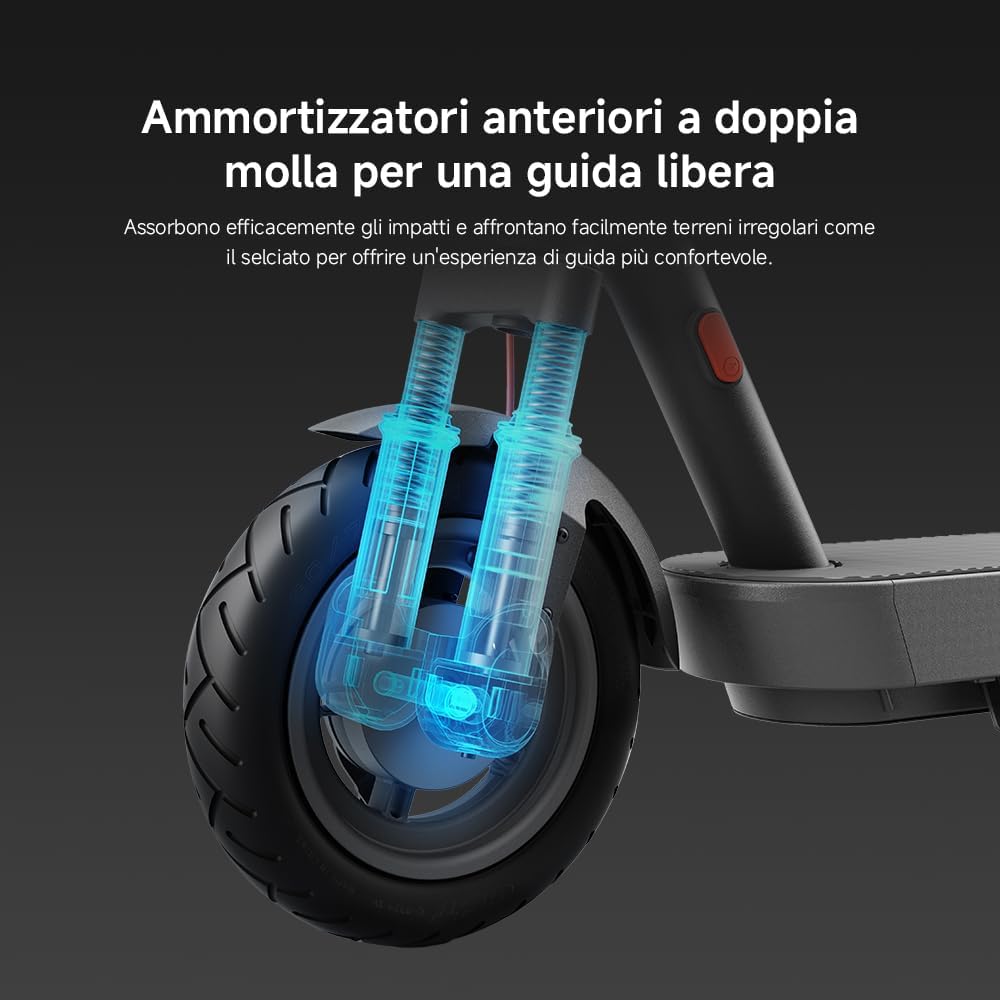 Elektroroller Xiaomi Electric Scooter 5 Motor 350W, Reichweite 60 km, Geschwindigkeit 25 km/h, IPX5, Ideal für den städtischen Einsatz – Bild 3