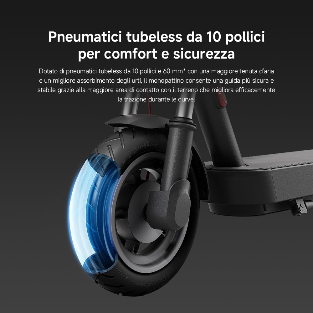 Elektroroller Xiaomi Electric Scooter 5 Motor 350W, Reichweite 60 km, Geschwindigkeit 25 km/h, IPX5, Ideal für den städtischen Einsatz – Bild 4