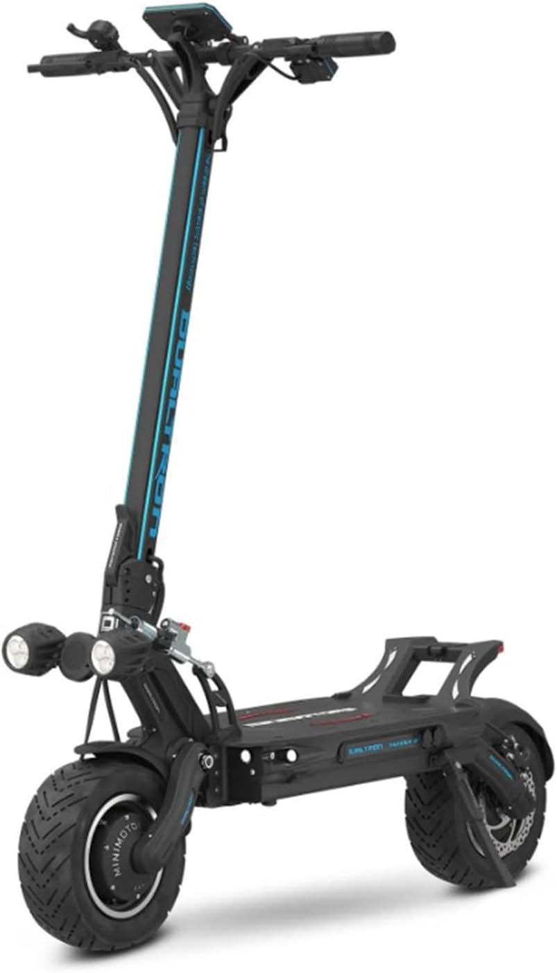 Minimotors - Dualtron Thunder 3 Elektroroller für Erwachsene - 72 V, 40 Ah, 500-W-Motoren, Reichweite bis zu 125 km, 20 km/h, schnell, leistungsstark und komfortabel, Schwarz – Bild 2