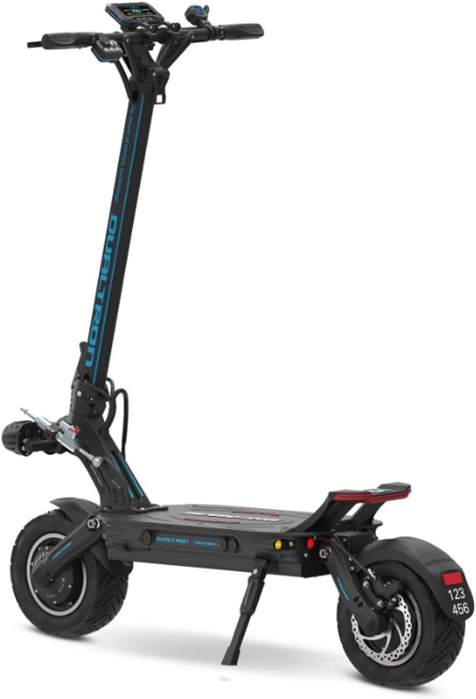 Minimotors - Dualtron Thunder 3 Elektroroller für Erwachsene - 72 V, 40 Ah, 500-W-Motoren, Reichweite bis zu 125 km, 20 km/h, schnell, leistungsstark und komfortabel, Schwarz – Bild 3