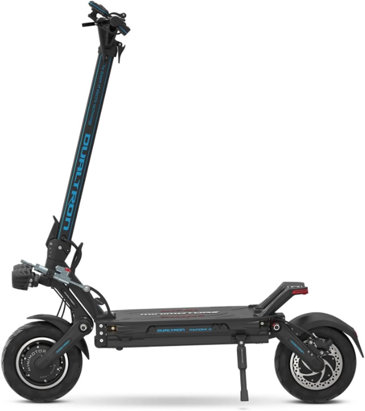 Minimotors - Dualtron Thunder 3 Elektroroller für Erwachsene - 72 V, 40 Ah, 500-W-Motoren, Reichweite bis zu 125 km, 20 km/h, schnell, leistungsstark und komfortabel, Schwarz – Bild 4