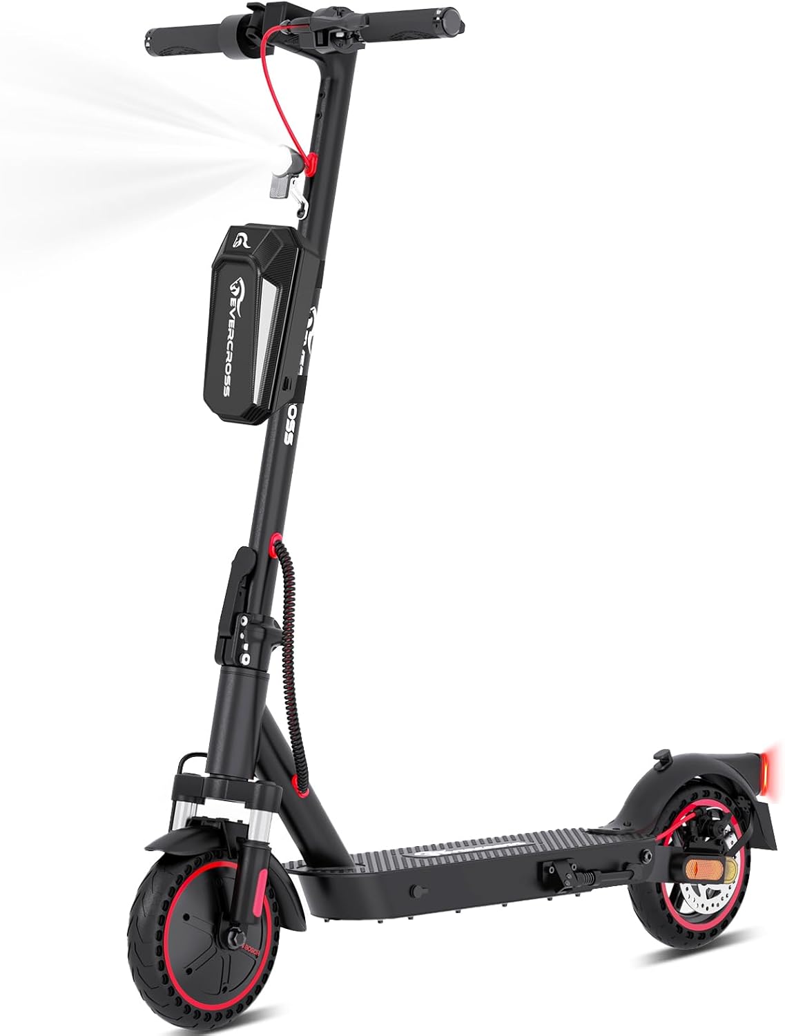 EVERCROSS EV85F/EV10K PRO E-Scooter mit Straßenzulassung (ABE), Faltbarer Elektroroller für Erwachsene mit APP - 400W Motor, 7,8/10,4 AH Batterie, Duales Brems, Zwei Stoßdämpfer – Bild 2