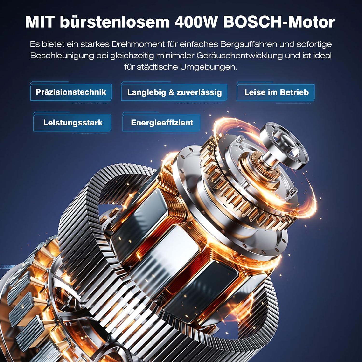 EVERCROSS EV85F/EV10K PRO E-Scooter mit Straßenzulassung (ABE), Faltbarer Elektroroller für Erwachsene mit APP - 400W Motor, 7,8/10,4 AH Batterie, Duales Brems, Zwei Stoßdämpfer – Bild 4