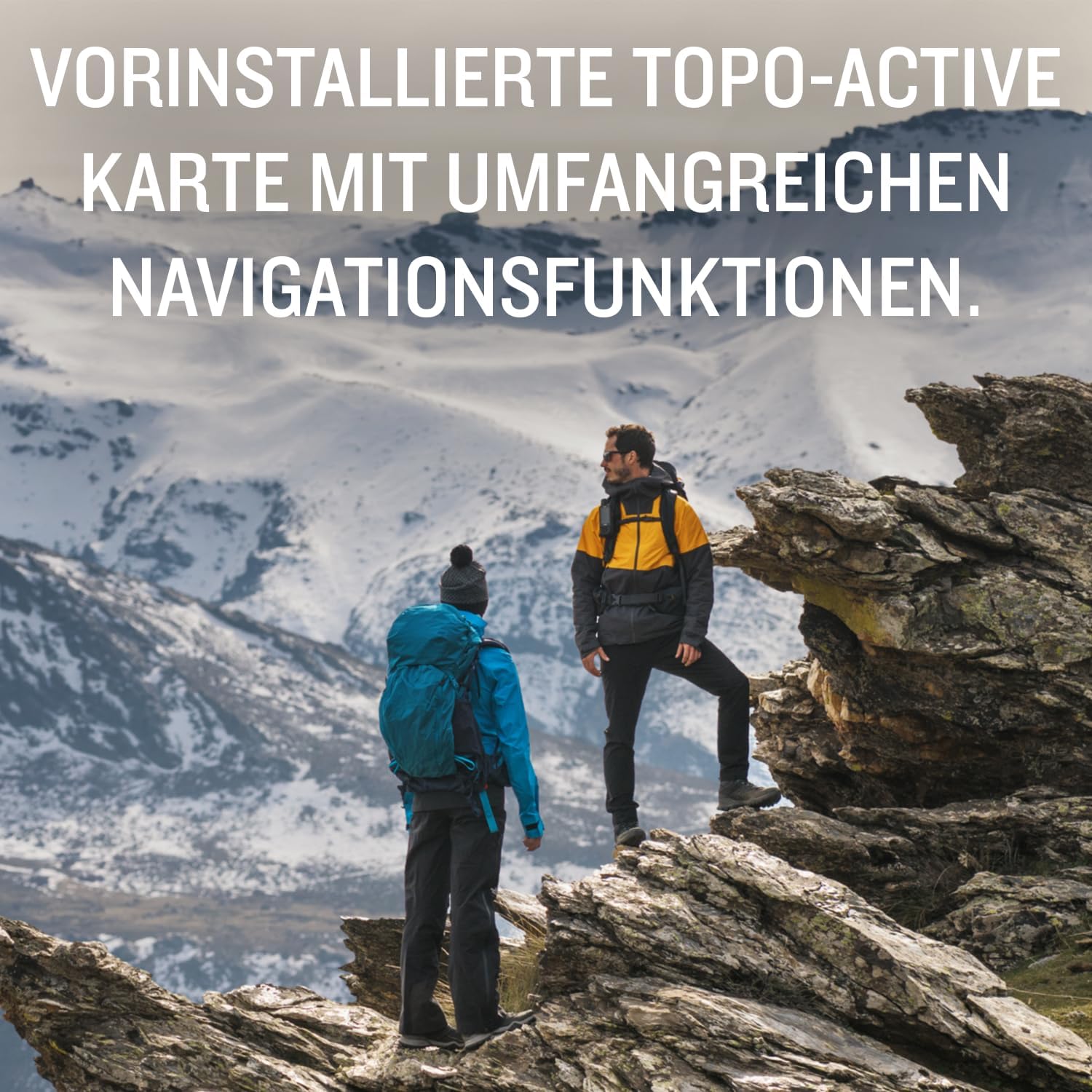 Garmin GPSMAP 65s – Robustes GPS-Outdoor-Navi mit vorinstallierter TopoActive Europakarte, 2,6“ Farbdisplay, Barometer & Kompass. Navigation mit 5 Satellitensystemen und Multi-Frequenz-Technologie. – Bild 5