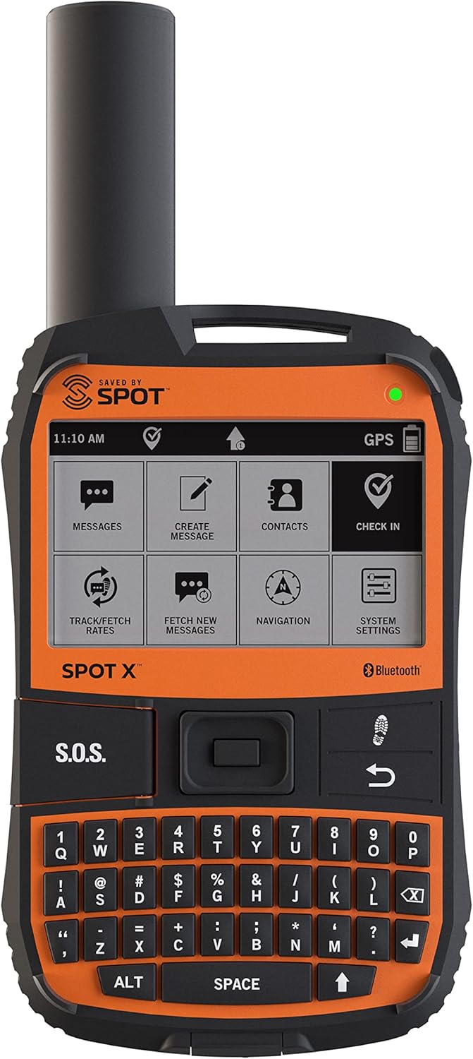 SPOT X Zwei-Wege-Satelliten-Messenger mit GPS-Tracking | Handheld-Gerät für Wandern, Camping, Alleinarbeiter und Off-Grid-Kommunikation | Globalstar-Satellitennetzwerk | Abonnement erforderlich – Bild 3