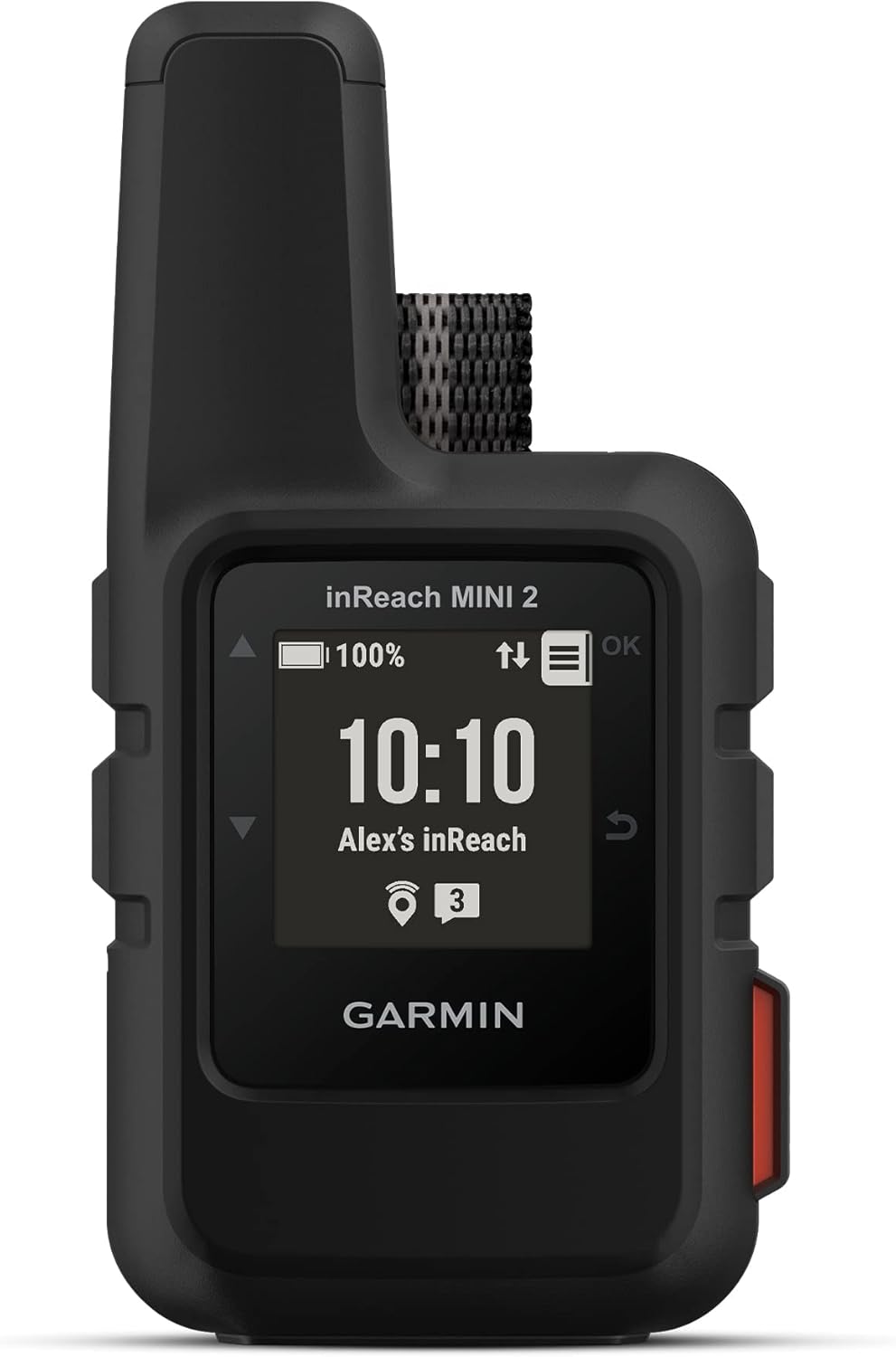 Garmin inReach Mini 2, Leichter und kompakter Satellitenkommunikator, Wandern Handheld, schwarz – Bild 2