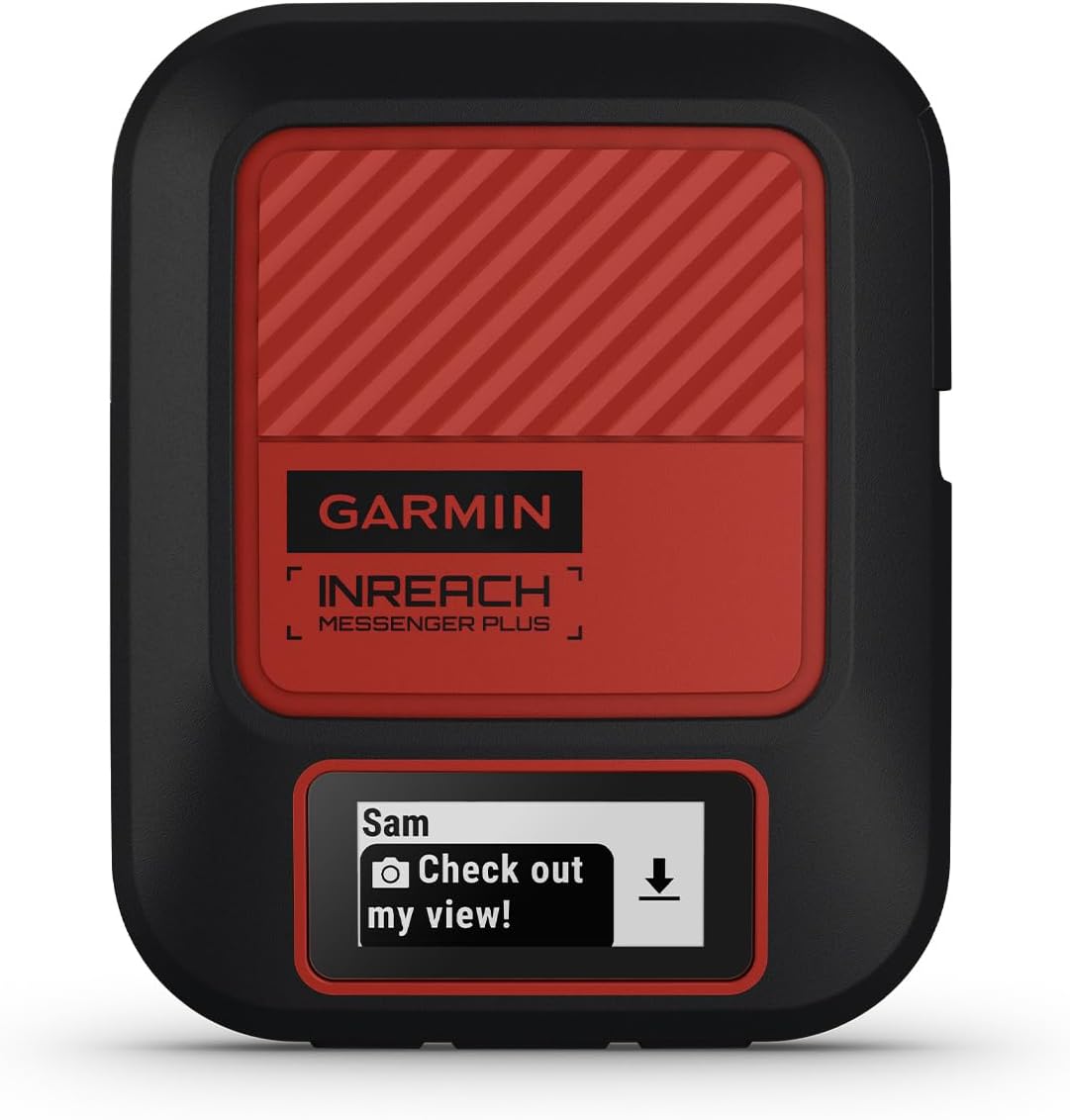 Garmin inReach Messenger Plus - Satelliten-Kommunikationsgerät mit Multimedie-Nachrichten, 2-Wege-Kommunikation, Verschicken und Empfangen von Fotos, Akkulaufzeit bis zu 25 Tage – Bild 2