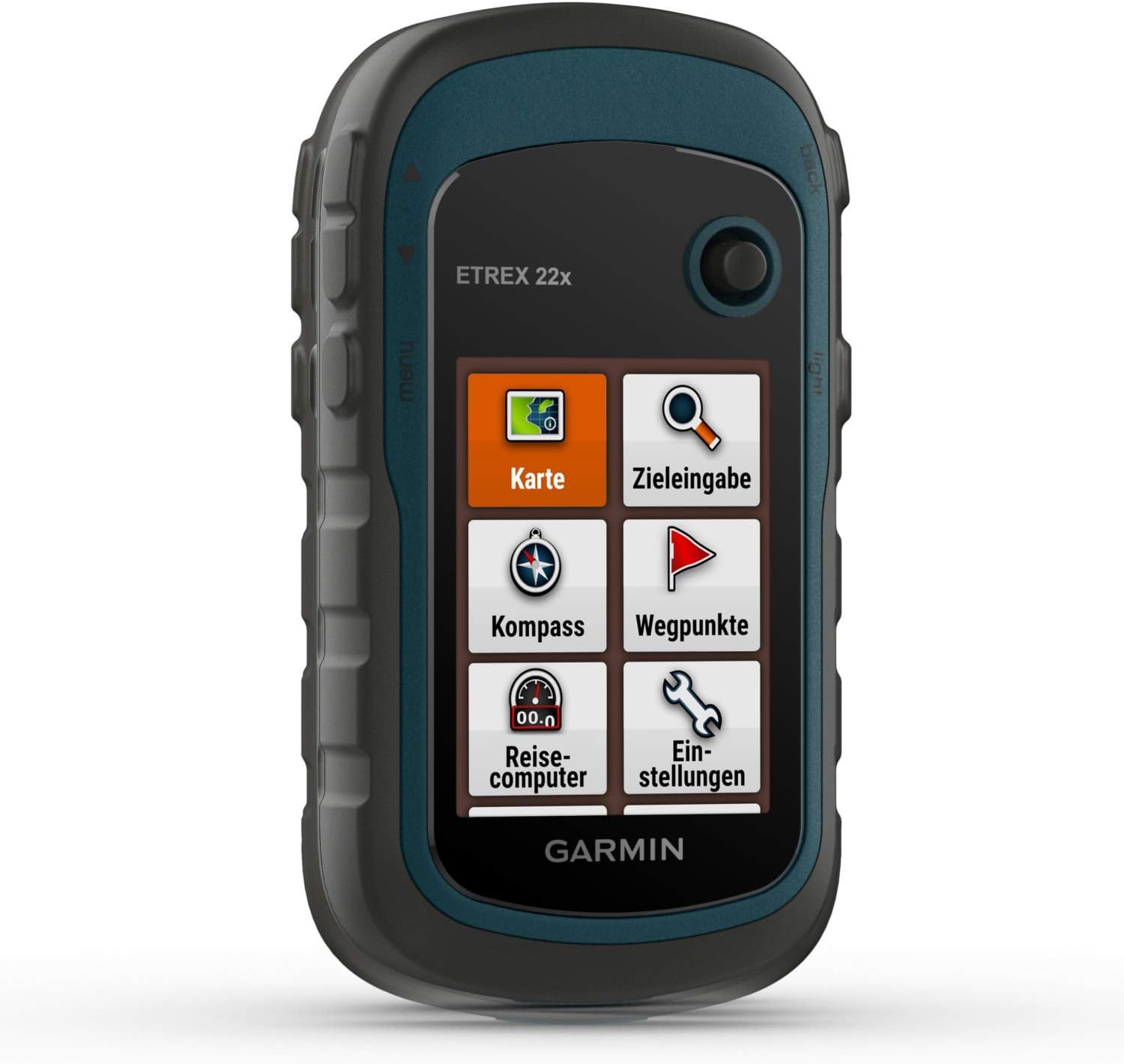 Garmin eTrex 22x – Robustes, wasserdichtes GPS-Outdoor-Navi mit 2,2" (5,6 cm) Farbdisplay mit Tastenbedienung, vorinstallierter TopoActive-Europakarte und 25 Std Akkulaufzeit – Bild 2