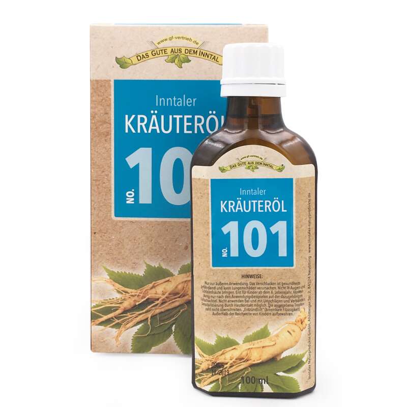 Kräuteröl 101 - mit Ginseng, Minze, Myrrhe uvm.